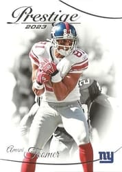 2023 Panini Prestige Base Set Amani Toomer #214 card