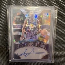 2021-22 Panini Spectra Illustrious Legends Signatures Amar'e Stoudemire #ILS-AST card