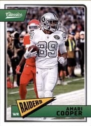 2018 Panini Classics Base Set Amari Cooper #73 card