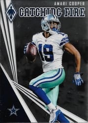 2019 Panini Phoenix Catching Fire Amari Cooper #24 card