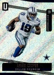 2019 Panini Unparalleled Base Set Amari Cooper #109 card