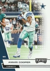 2020 Panini Playoff Base Set Amari Cooper #195 card