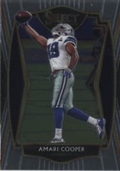 2020 Panini Select Base Set Amari Cooper #143 card