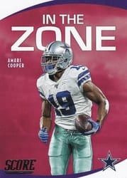 2020 Score In the Zone Amari Cooper #IZ-AC card