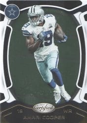 2021 Panini Certified Base Set Amari Cooper #54 card