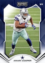 2021 Panini Playoff Base Set Amari Cooper #102 card