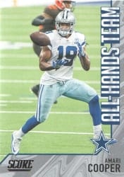 2021 Score All Hands Team Amari Cooper #AH5 card