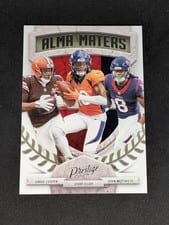 2024 Panini Prestige Alma Maters Amari Cooper / Jerry Jeudy / John Metchie III #14 card