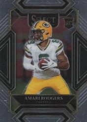 2021 Panini Select Base Set Amari Rodgers #292 card