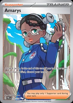 Prismatic Evolutions Amarys #132 card
