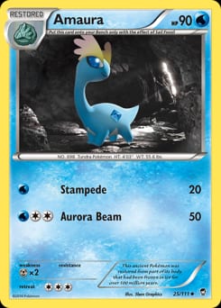 2014 Furious Fists Amaura #25 card