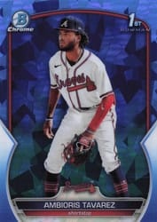 2023 Bowman Sapphire Edition Base Set Ambioris Tavarez #BCP-33 card