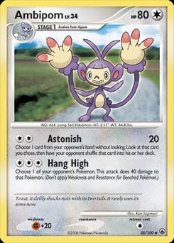Majestic Dawn Ambipom #35 card