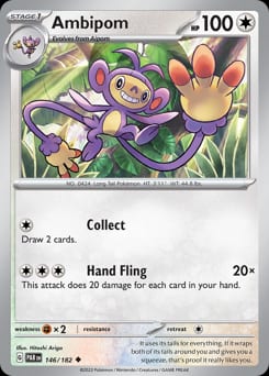 Paradox Rift Ambipom #146 card