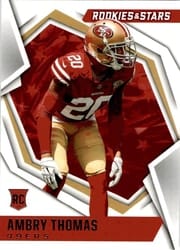 2021 Panini Rookies & Stars Base Set Ambry Thomas #196 card