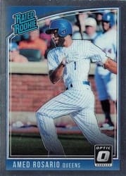 2018 Donruss Optic Base Set Amed Rosario #37b card