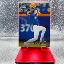 2018 Stadium Club Chrome Amed Rosario #SCC-260 card