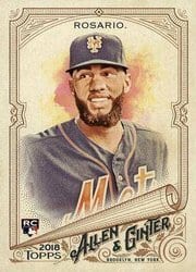 2018 Topps Allen & Ginter Base Set Amed Rosario #203 card