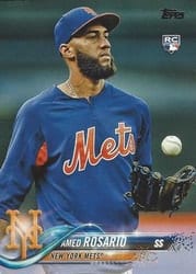 2018 Topps Base Set Amed Rosario #63 card