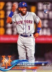 2018 Topps Base Set Amed Rosario #63 card