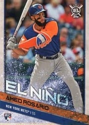 2018 Topps Big League Base Set Amed Rosario #63b card