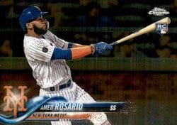 2018 Topps Chrome Update Base Set Amed Rosario #HMT29 card
