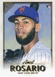 2018 Topps Gallery Base Set Amed Rosario #105 card