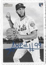 2018 Topps Heritage 1969 Topps Deckle Edge Amed Rosario #24 card