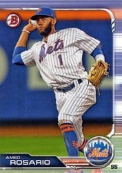 2019 Bowman Base Set Amed Rosario #83 card
