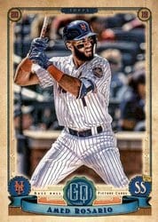 2019 Topps Gypsy Queen Base Set Amed Rosario #259 card