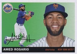2020 Topps Archives Base Set Amed Rosario #84 card