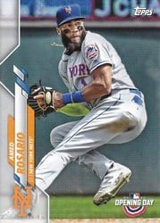 2020 Topps Opening Day Base Set Amed Rosario #73 card