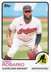 2021 Topps Archives Base Set Amed Rosario #138 card