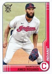 2021 Topps Big League Base Set Amed Rosario #83 card