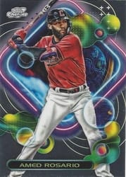 2023 Topps Cosmic Chrome Base Set Amed Rosario #58 card