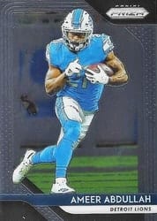 2018 Panini Prizm Base Set Ameer Abdullah #135 card
