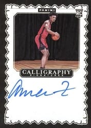 2023-24 Panini Phoenix 2023-24 Panini Calligraphy Signatures Amen Thompson #CAL-AMT card