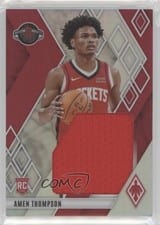 2023-24 Panini Phoenix Rookie Jumbo Memorabilia Amen Thompson #RJM-AMN card