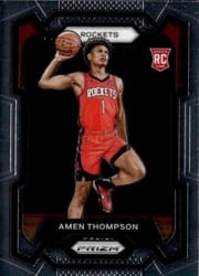 2023-24 Panini Prizm Base Set Amen Thompson #150 card