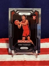 2023-24 Panini Prizm Monopoly Base Set Amen Thompson #33 card