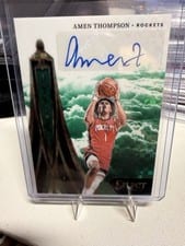 2024-25 Panini Select In Flight Signatures Amen Thompson #IFS-AMN card