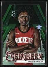 2025-26 Topps Holiday Evergreen Amen Thompson #EV-AT card