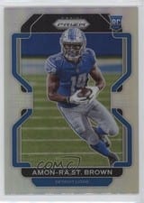 2021 Panini Prizm Amon Ra St. Brown #358 card
