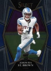 2021 Panini Select Base Set Amon-Ra St. Brown #173 card