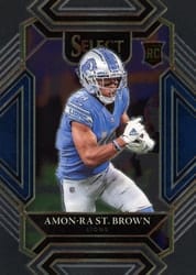 2021 Panini Select Base Set Amon-Ra St. Brown #273 card