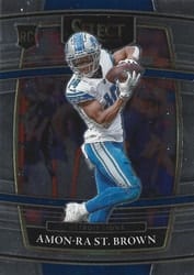 2021 Panini Select Base Set Amon-Ra St. Brown #73 card