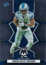 2022 Panini Mosaic Base Set Amon-Ra St. Brown #67 card