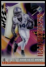 2023 Panini Illusions Illusionists Amon-Ra St. Brown #1 card