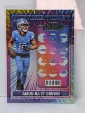 2024 Panini Contenders Winning Ticket Amon-Ra St. Brown #13 card