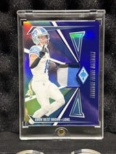 2024 Panini Phoenix Franchise Future Materials Amon-Ra St. Brown #FFM-ASB card